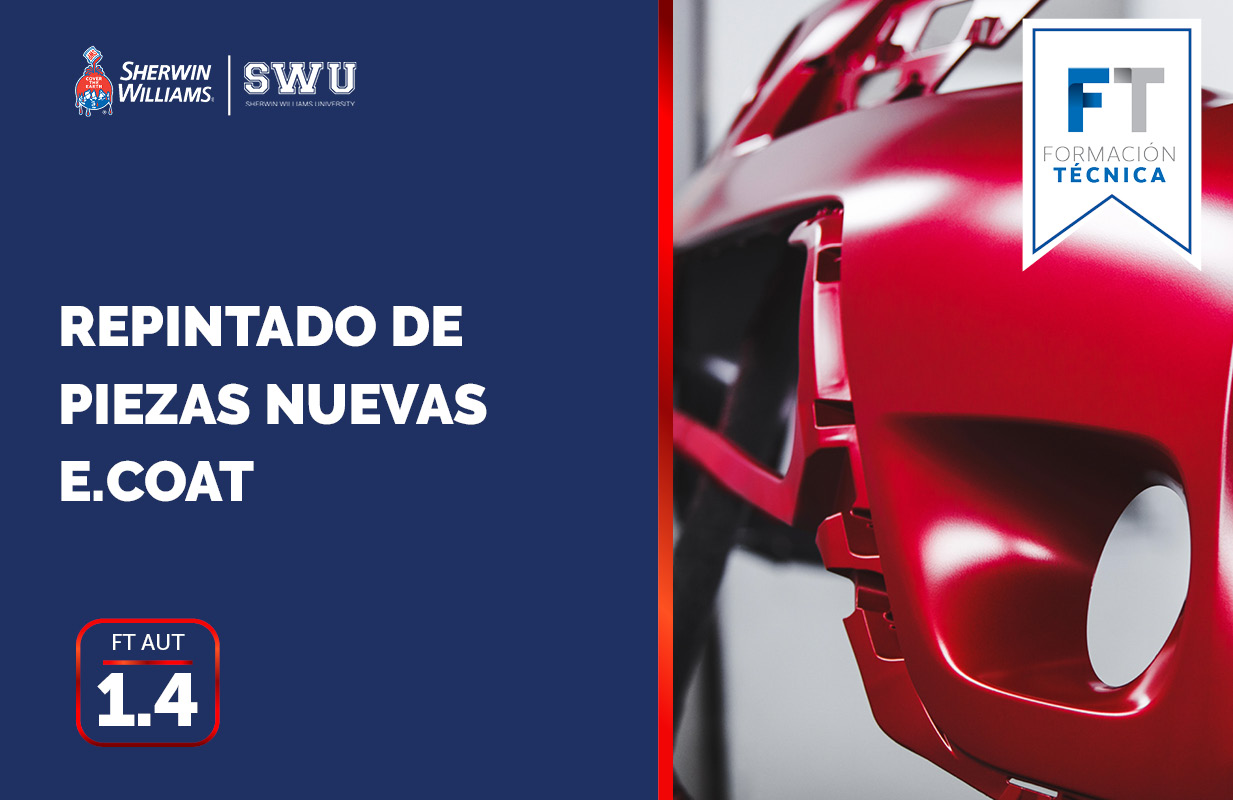 FT AUT 1.4: REPINTADO DE PIEZAS NUEVAS E-COAT